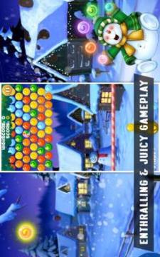 Christmas Bubble Shooter 2018: Funny Balls!游戲截圖3