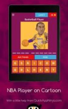 Guess The NBA Player on Сaricature游戲截圖5