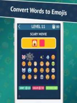 Emoji Quiz - Guess The Emoji! Word Guessing Game游戲截圖3