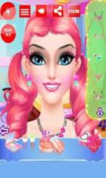ВАRВIE dress up games makeup princess fashion spa游戲截圖5