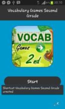 Vocabulary Games Second Grade游戲截圖1