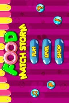 Food Match Storm游戲截圖3