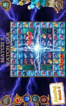 Super Power Watch of Car Link Game游戲截圖1