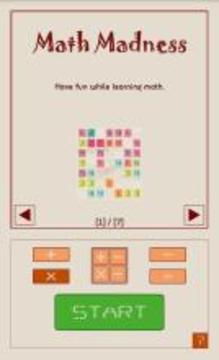 Math Game - Math Madness游戲截圖3