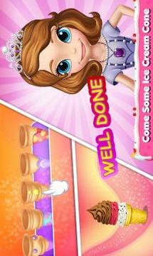 Sofia Ice Cream Maker Game游戲截圖3
