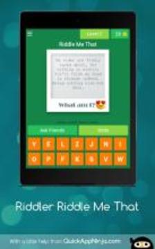 Riddle Quiz Brain Games! Riddler riddles游戲截圖5