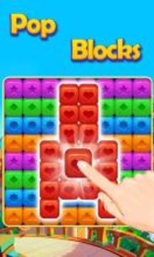 Toy Collapse Blast - Pop Cubes puzzle游戲截圖1