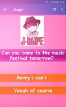 BTS Messenger v4游戲截圖3
