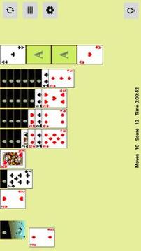 Klondike Solitaire with Leaderboards游戲截圖2
