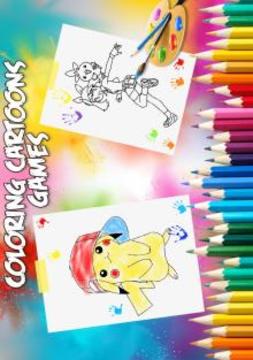 * Coloring Pokemon Book Free游戲截圖2