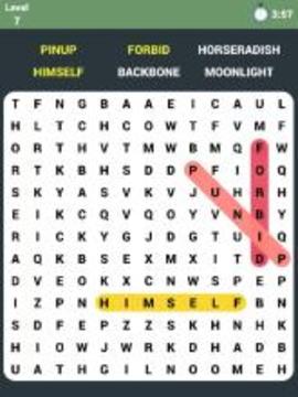 Word Search - Compound Words游戲截圖5