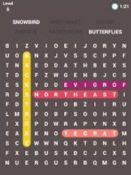 Mini Word Search Game游戲截圖5