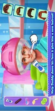 Daddy Makeover - Spa Day with Daddy游戲截圖3