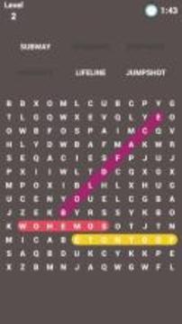 Mini Word Search Game游戲截圖2