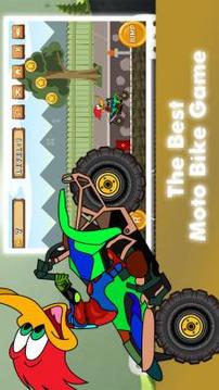 Woody Motor Woodpecker Dirt Bike Stun Chalange游戲截圖1