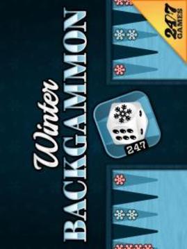 Winter Backgammon游戲截圖5