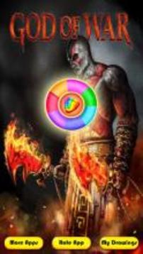 god of warriors coloring kratos by fans游戲截圖1