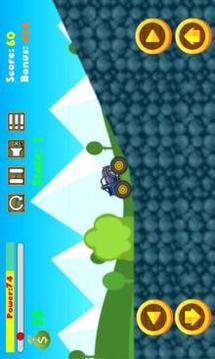 Mad Truck - Hill Racing Car Climb 2游戲截圖3
