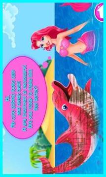 Mermaid Princess Dolphin Care游戲截圖2