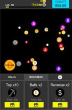 Bitcon - Bitcoin mining idle Game游戲截圖1