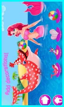 Mermaid Princess Dolphin Care游戲截圖4