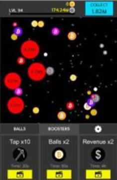 Bitcon - Bitcoin mining idle Game游戲截圖2