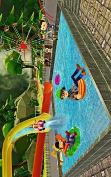 Waterslide Rush Amusement Water Surf Park游戲截圖5
