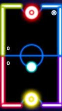 Neon Glow Hockey游戲截圖1
