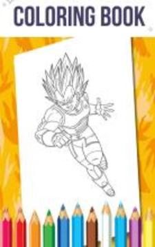 How To Color Dragon Ball Z游戲截圖4
