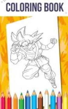 How To Color Dragon Ball Z游戲截圖1