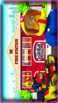 Fireman Sam Games & Firefighter truck games Kids游戲截圖1