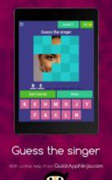Guess the singer游戲截圖4