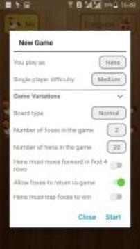 Fox and Hens - Board Game游戲截圖5