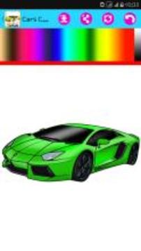Coloring Book : Cars Free游戲截圖5