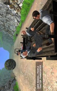 Save Ragdoll People Tractor Transporter游戲截圖4