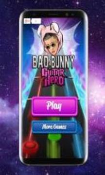 BAD BUNNY Guitar Hero游戲截圖1