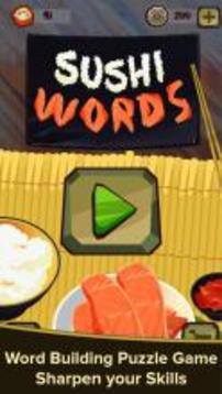Word Sushi – Puzzle games and Word scramble游戲截圖2