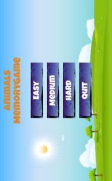 Animals for kids - Memory Game游戲截圖1