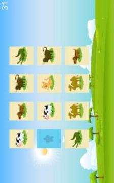 Animals for kids - Memory Game游戏截图4