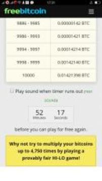 Earn Free Bitcoin游戲截圖5