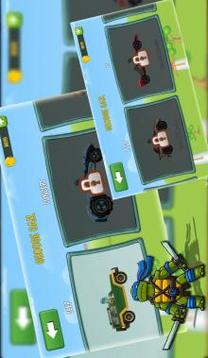 Ninja Climber Turtles : Racing Rescue游戲截圖3