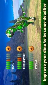 Dinosaur T-Rex Fighting Sim 3D游戲截圖3