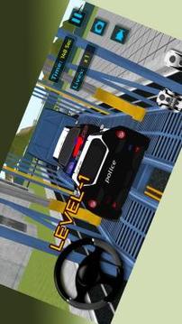 3D Police Car Cargo Plane游戲截圖4
