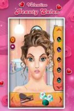 Valentine Princess Beauty Salon-Makeover游戲截圖5