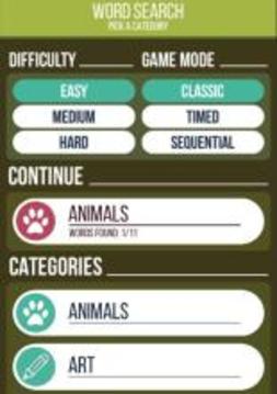 Word search brain game app游戲截圖2