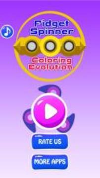 Coloring Book Pages: Fidget Spinner Coloring Games游戲截圖5