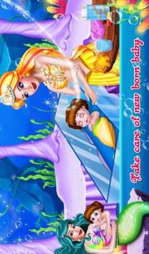 Mermaid New Born Baby游戲截圖4