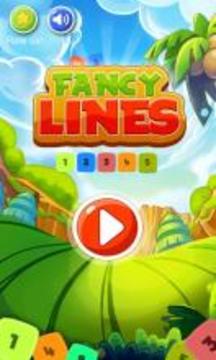 Fancy Lines - Number Puzzle游戏截图1