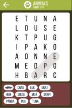 Word search brain game app游戲截圖1