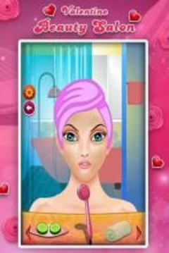 Valentine Princess Beauty Salon-Makeover游戲截圖3